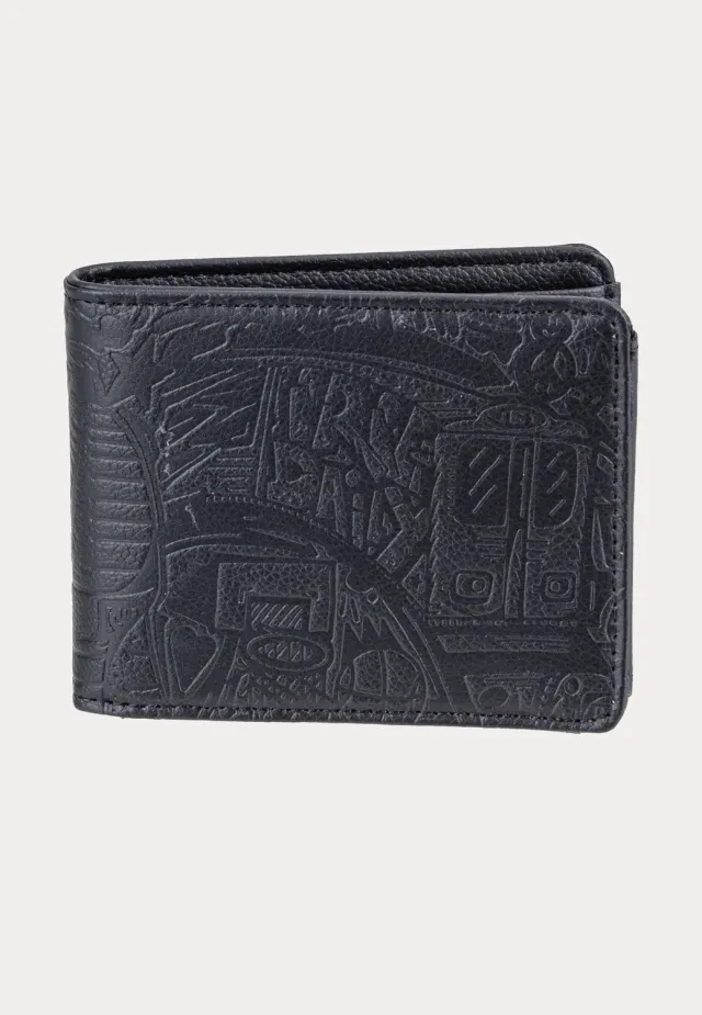 Impericon Pleather Off Black Portemonnaie Kunstleder