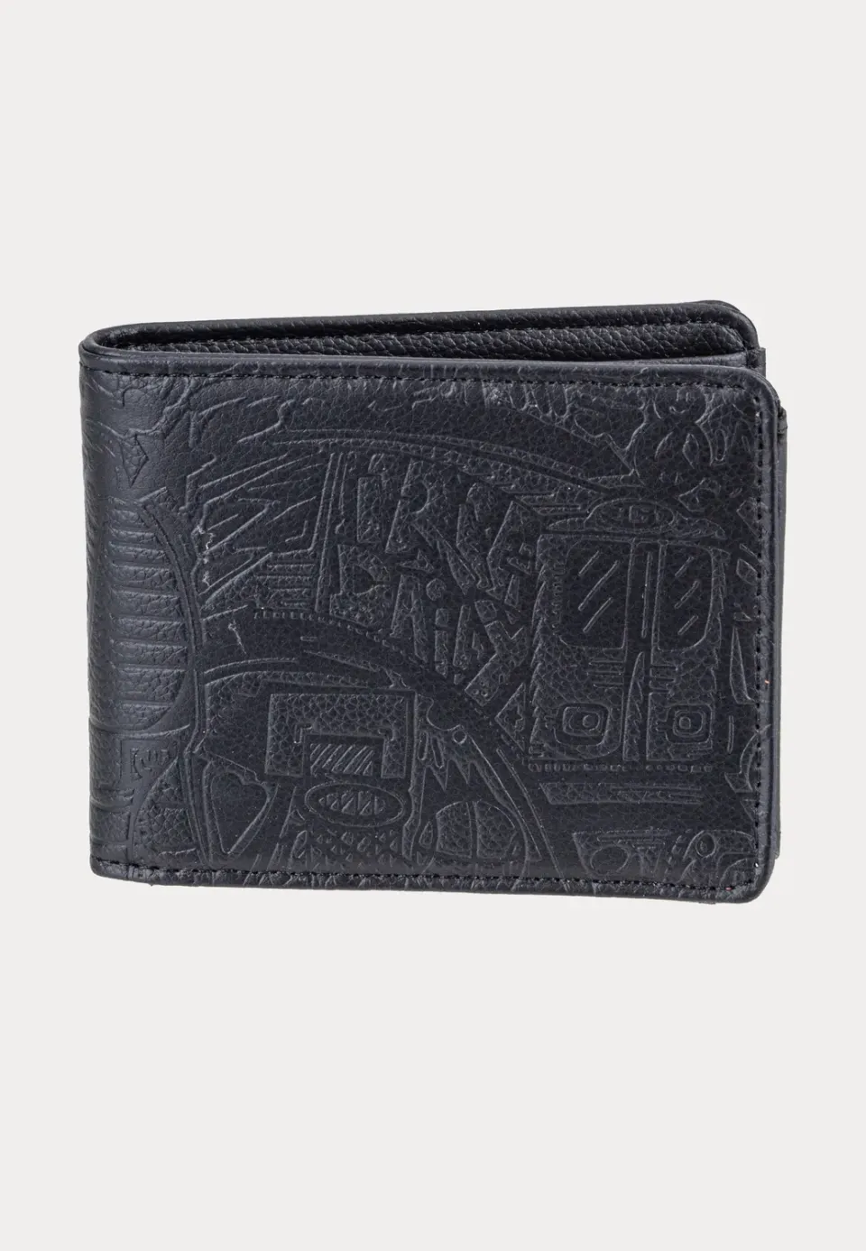 Impericon Pleather Off Black Portemonnaie Kunstleder