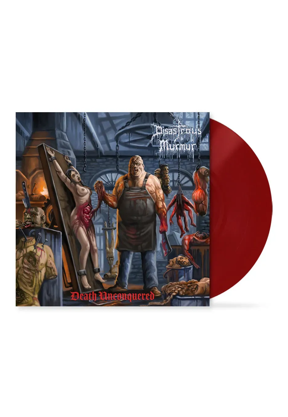 Impericon Death Unconquered Ltd. Blood Red Vinyl LP limitiert