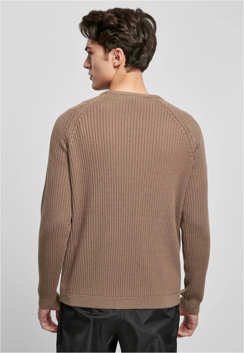 Impericon Ribbed Raglan Dark Khaki Pullover Strick