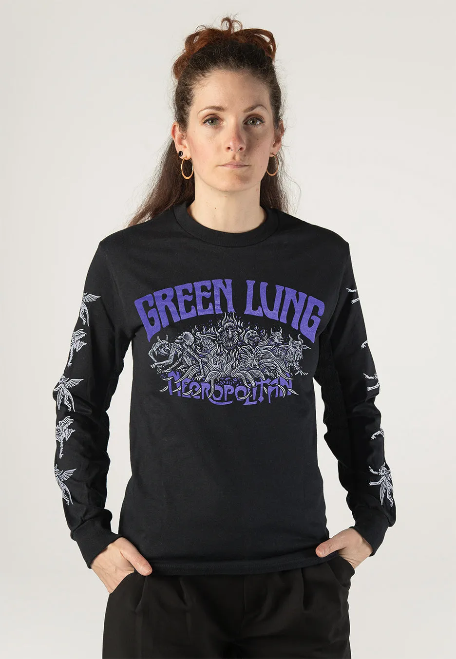 Impericon Necropolitan Creature Longsleeve schwarz