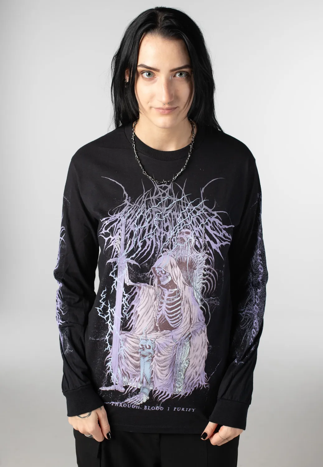 Impericon Purify Longsleeve schwarz Unisex