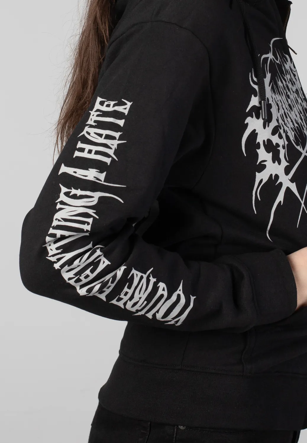 Impericon Metal Logo Genxsis Zipper schwarz S-XXL