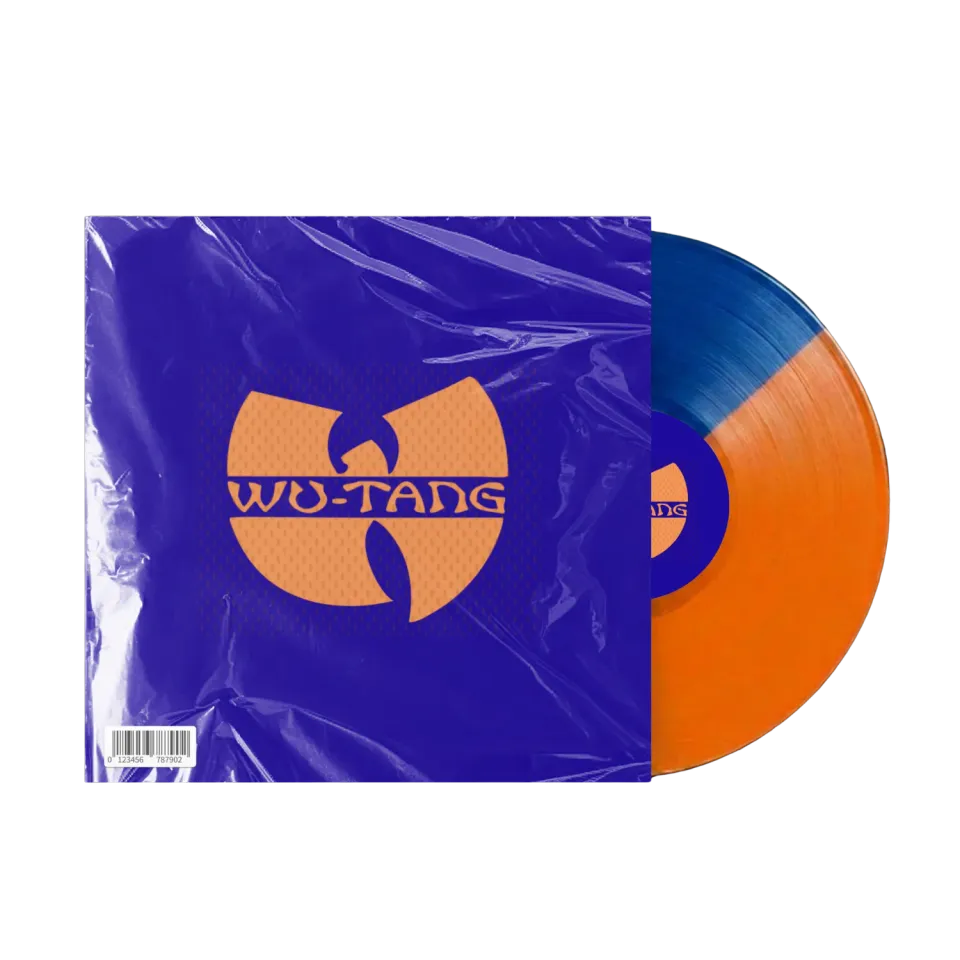 Wu-Tang Protect Ya Net Live Vinyl Split Blue Orange