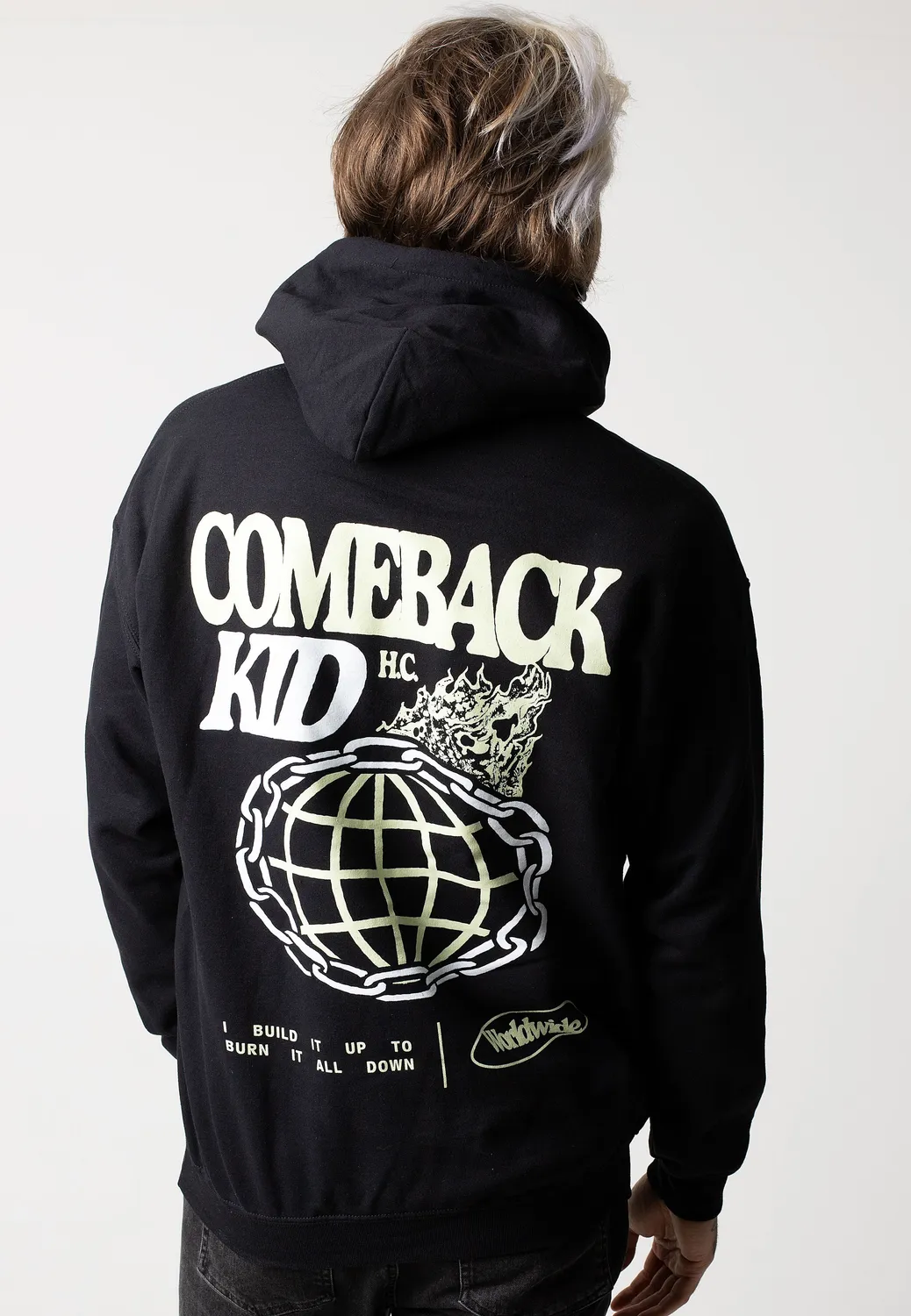 Impericon World Hoodie schwarz Unisex Melodic Hardcore