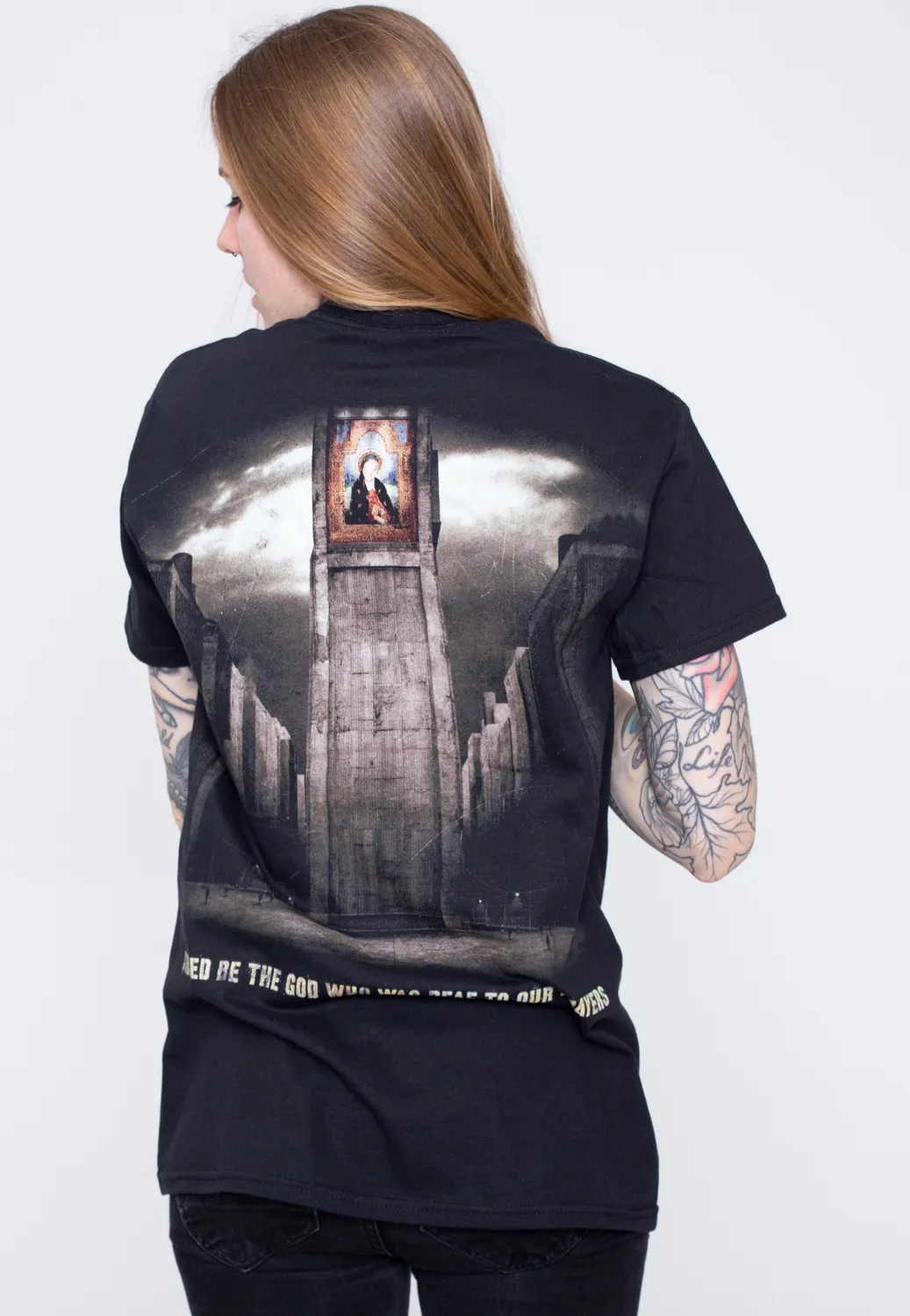 Impericon Deaf To Our Prayers Cover T-Shirt schwarz