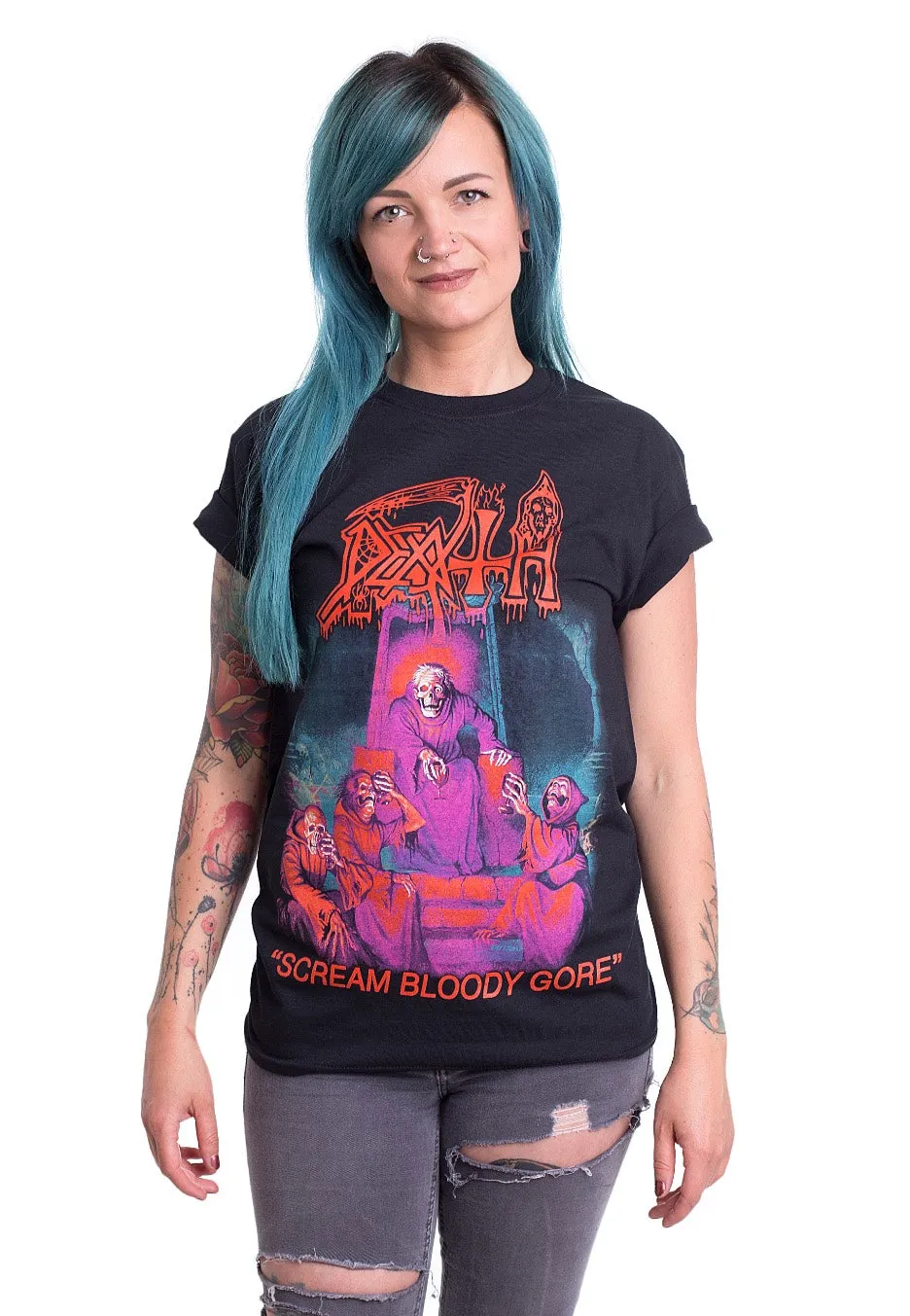 Scream Bloody Gore T-Shirt schwarz Death Metal