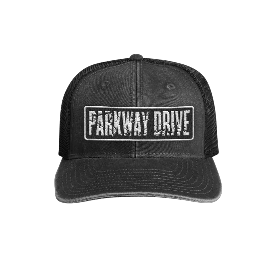 Parkway Drive KWAS Logo Trucker Cap schwarz Snapback