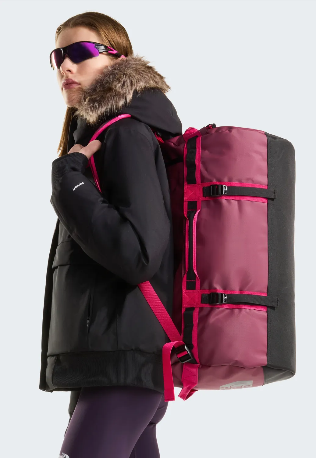 The North Face Base Camp Duffel S Dufflebag Burgundy