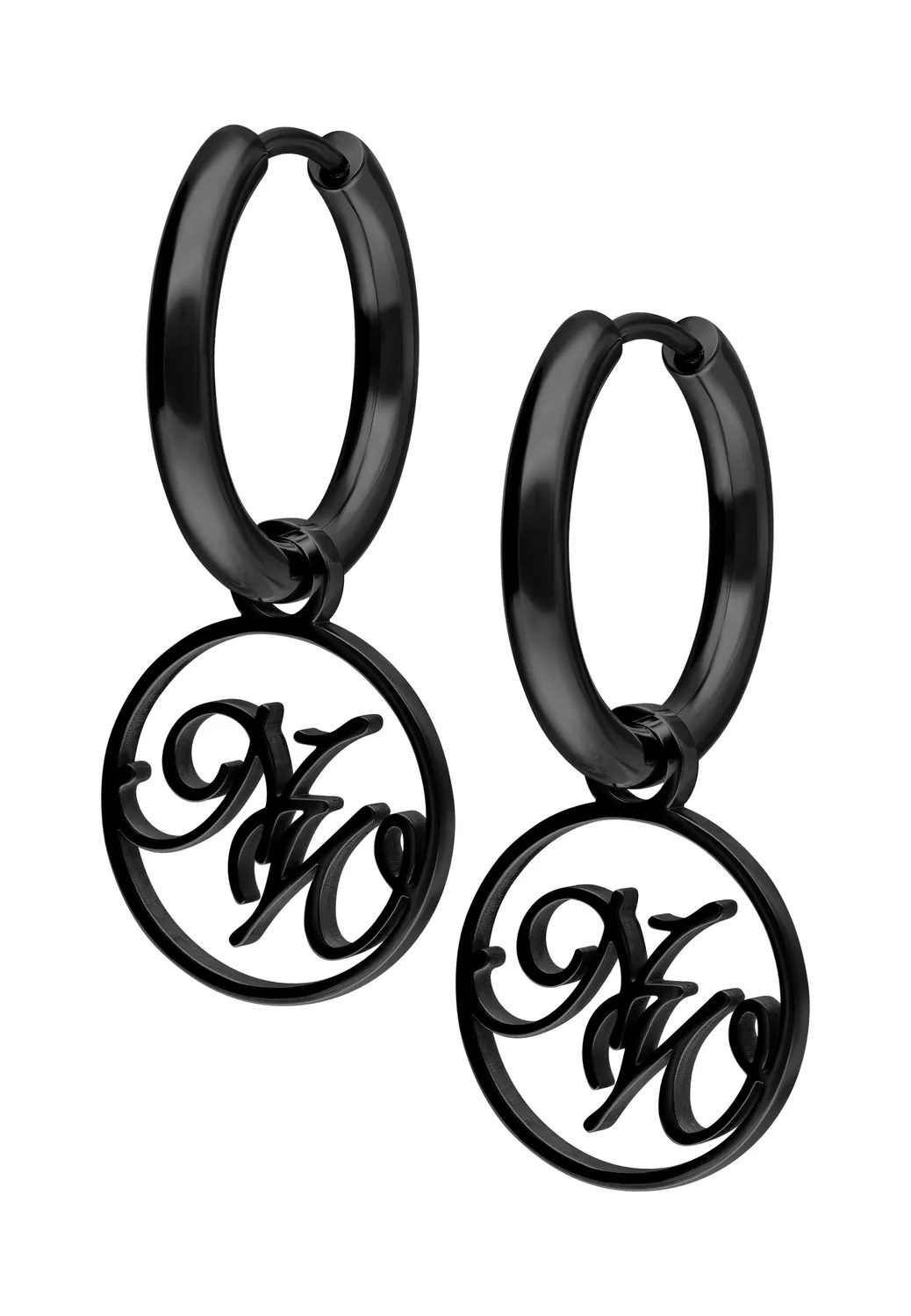 Impericon Little Cutted Hoops Ohrringe schwarz