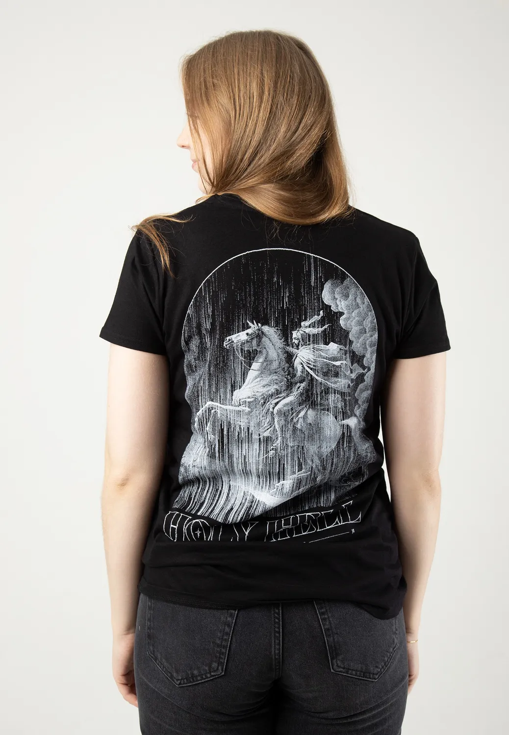 Impericon Holy Hell Rider T-Shirt schwarz Jersey