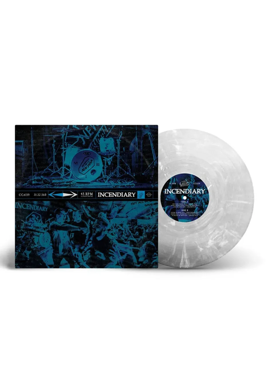 Product Of New York Clear/White Marbled Vinyl Limited