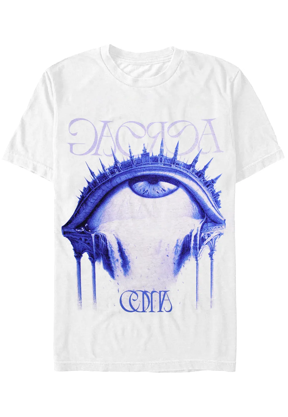 Impericon Coma T-Shirt weiß Unisex Kurzarm