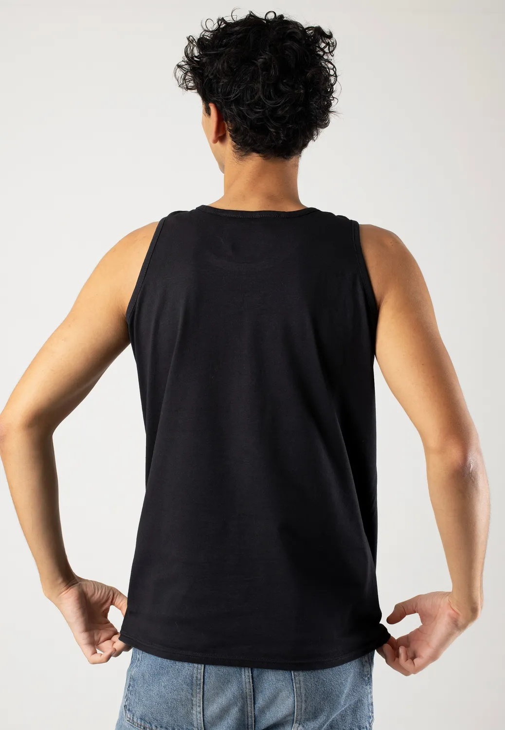 Impericon Distressed Skull Tank Top Schwarz