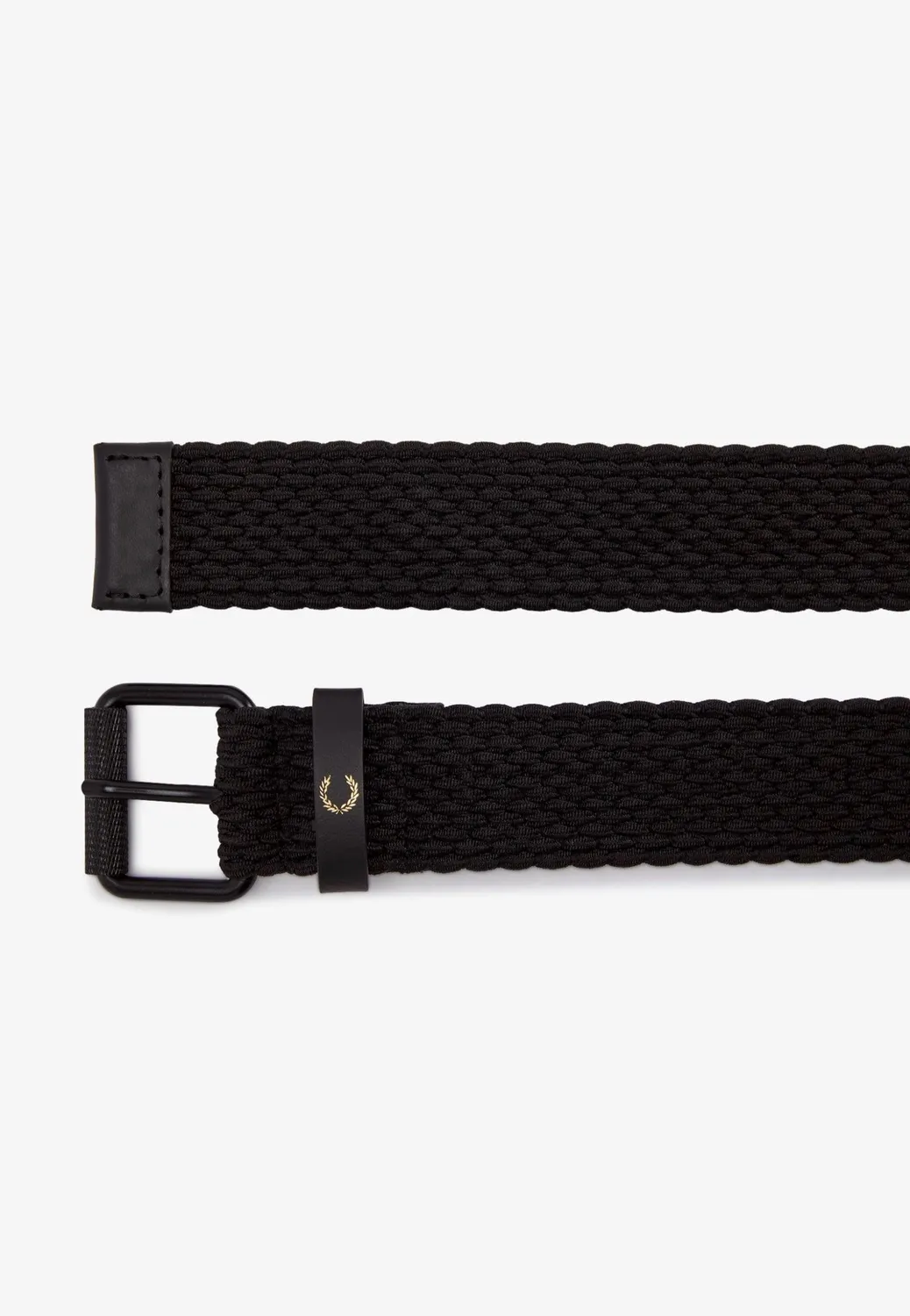 Impericon Woven Elastic Black Gürtel Schwarz