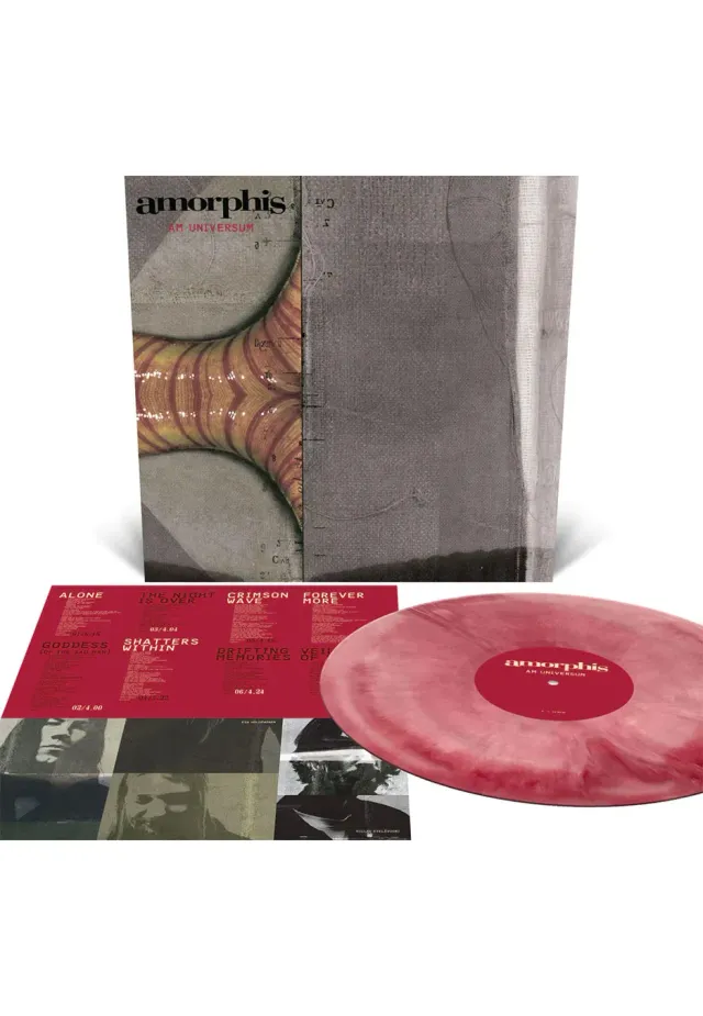 Impericon Am Universum Bone White Oxblood Galaxy Vinyl LP farbig