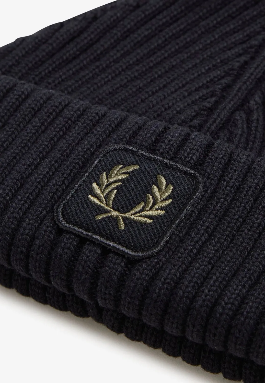 Impericon Cotton Ribbed Beanie Mütze Schwarz Onesize