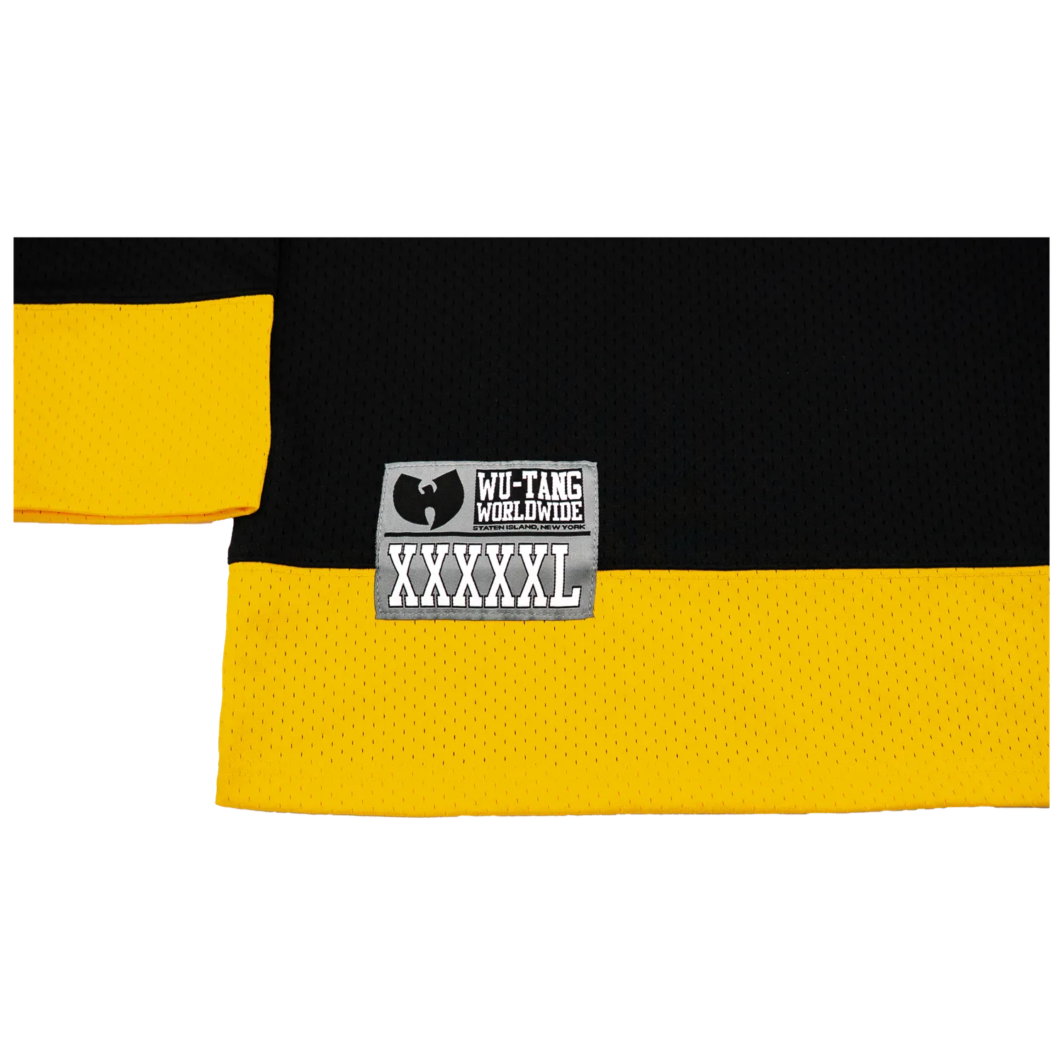 Wu-Tang Forever 36 Hockey Jersey Trikot Mesh schwarz-gelb