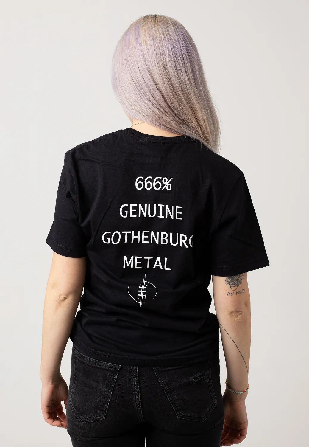 666% T-Shirt schwarz Metal Unisex