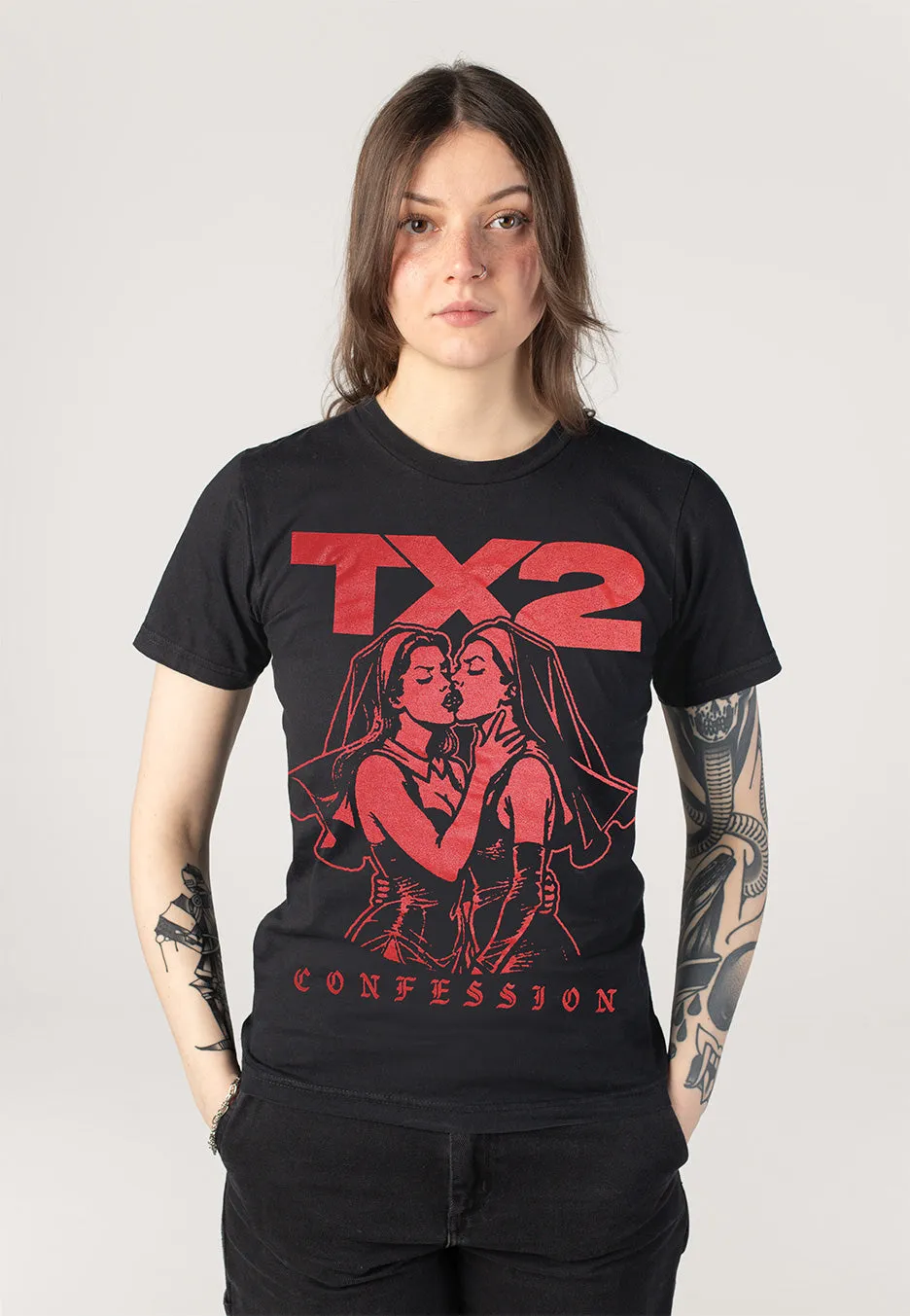 Confession T-Shirt schwarz Metalcore Unisex