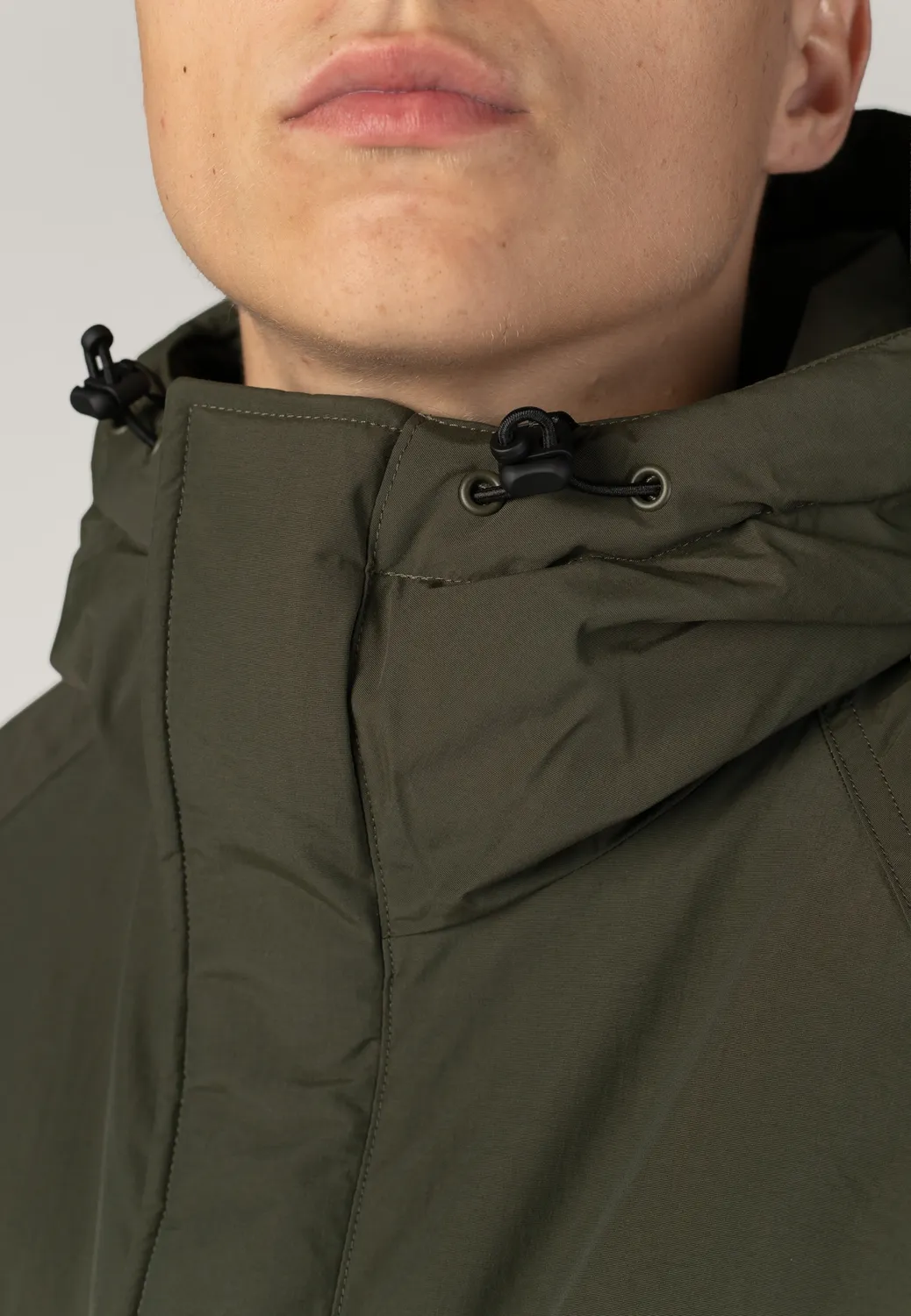 Impericon Stanwood Cypress Jacke grün Nylon lang Herren