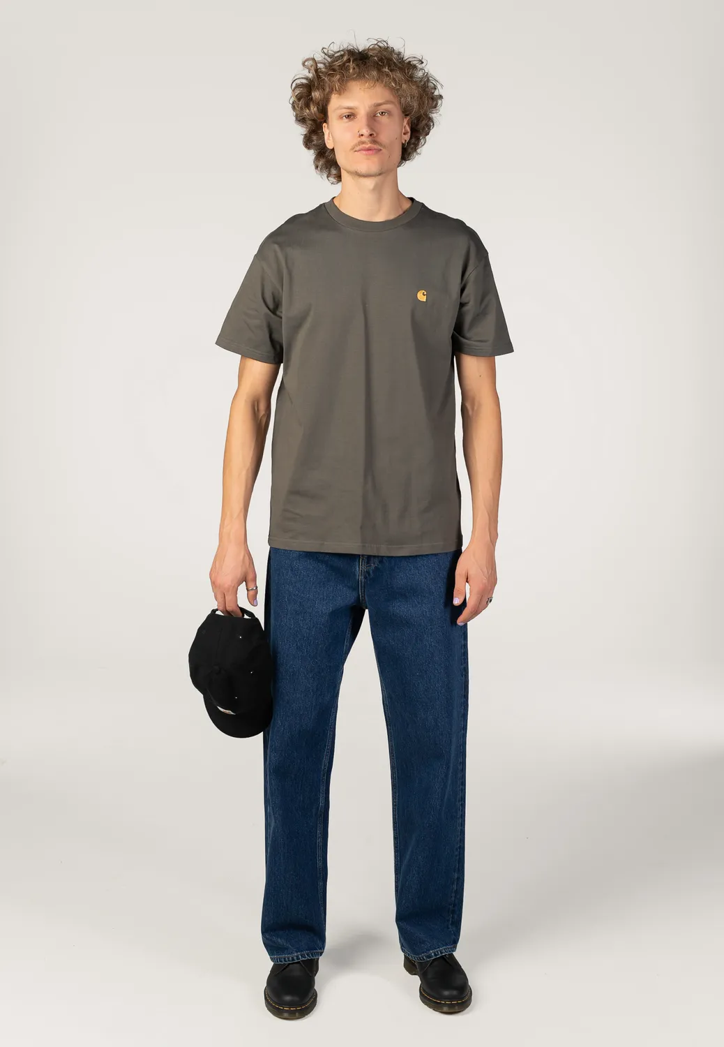 Impericon Payson Jeans Stone Washed Blue Relaxed Fit