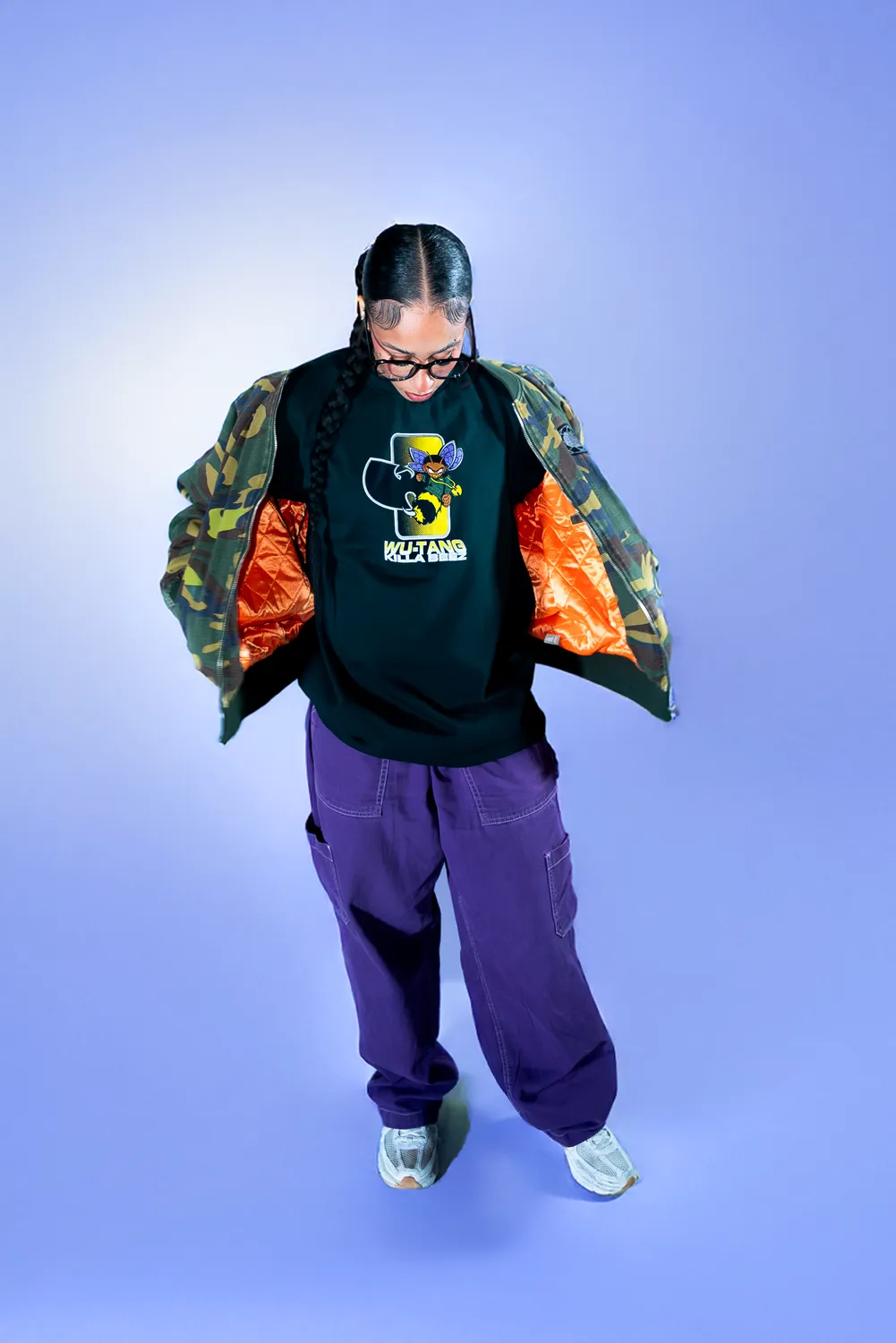 Wu-Tang Kartoon Killa Beez T-Shirt Print