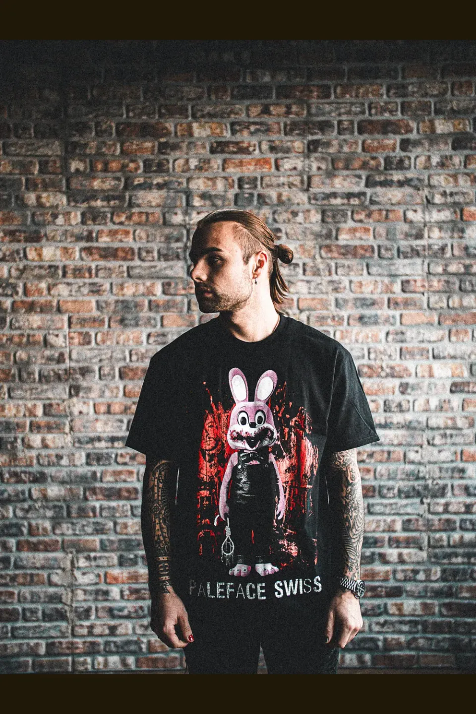 Paleface Swiss Mad Bunny Shirt 203gsm schwarz