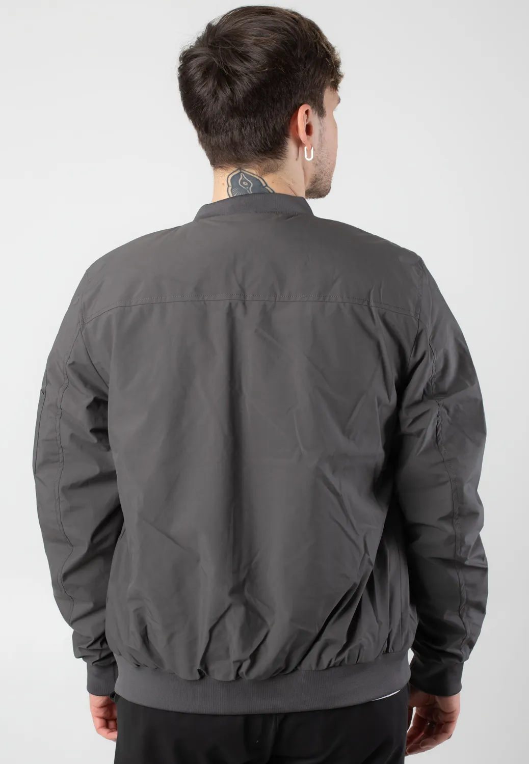 Impericon Berto Dark Grey Bomberjacke grau