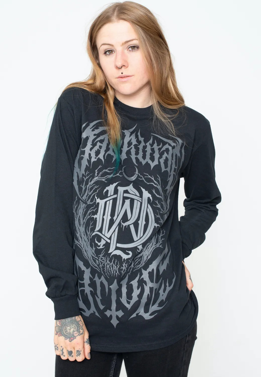 Impericon Metal Crest Longsleeve schwarz M
