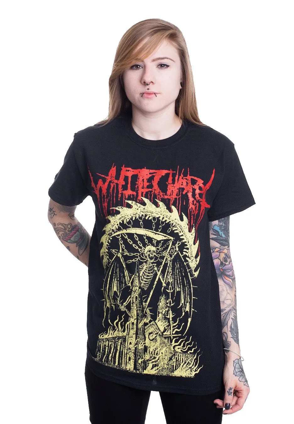 Impericon Church Burner T-Shirt Schwarz Baumwolle