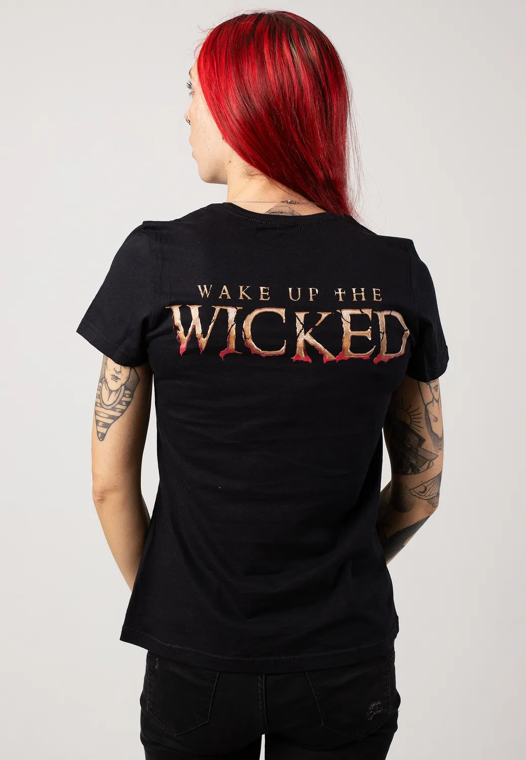 Impericon Wake Up The Wicked Girly Shirt Schwarz