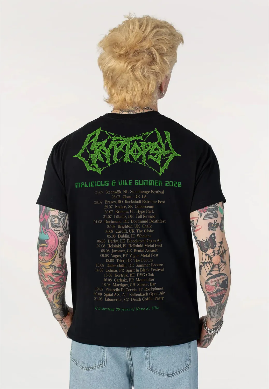 Impericon Malicious & Vile Summer Tour 2026 T-Shirt