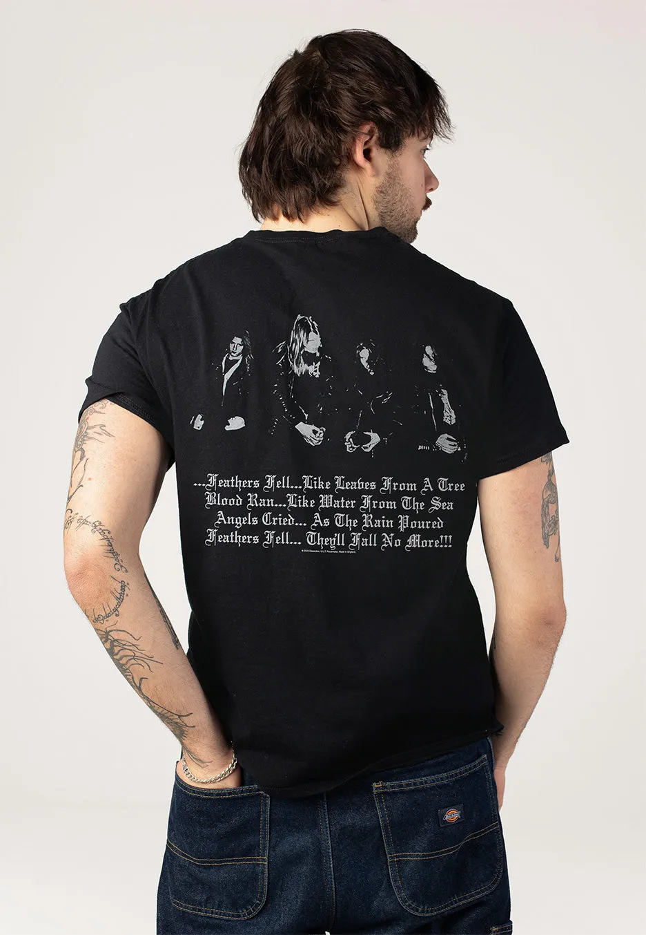 Impericon The Past Is Alive T-Shirt schwarz Unisex Jersey