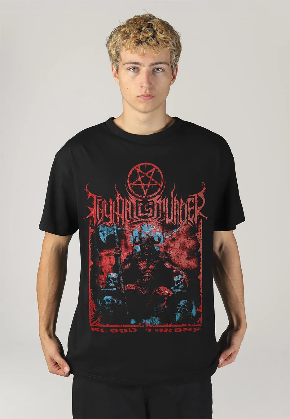 Impericon Blood Throne T-Shirt schwarz Death Metal