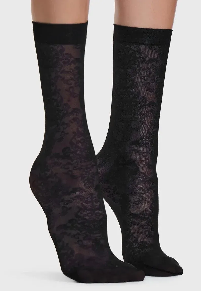 Impericon Daemon Black Socken Onesize schwarz Gothic