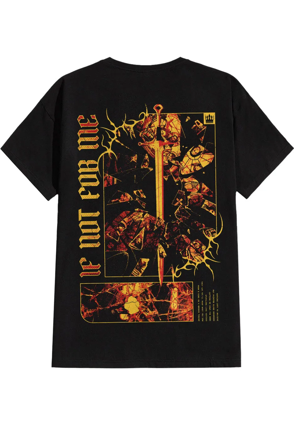 Impericon Excalibur T-Shirt schwarz Metalcore