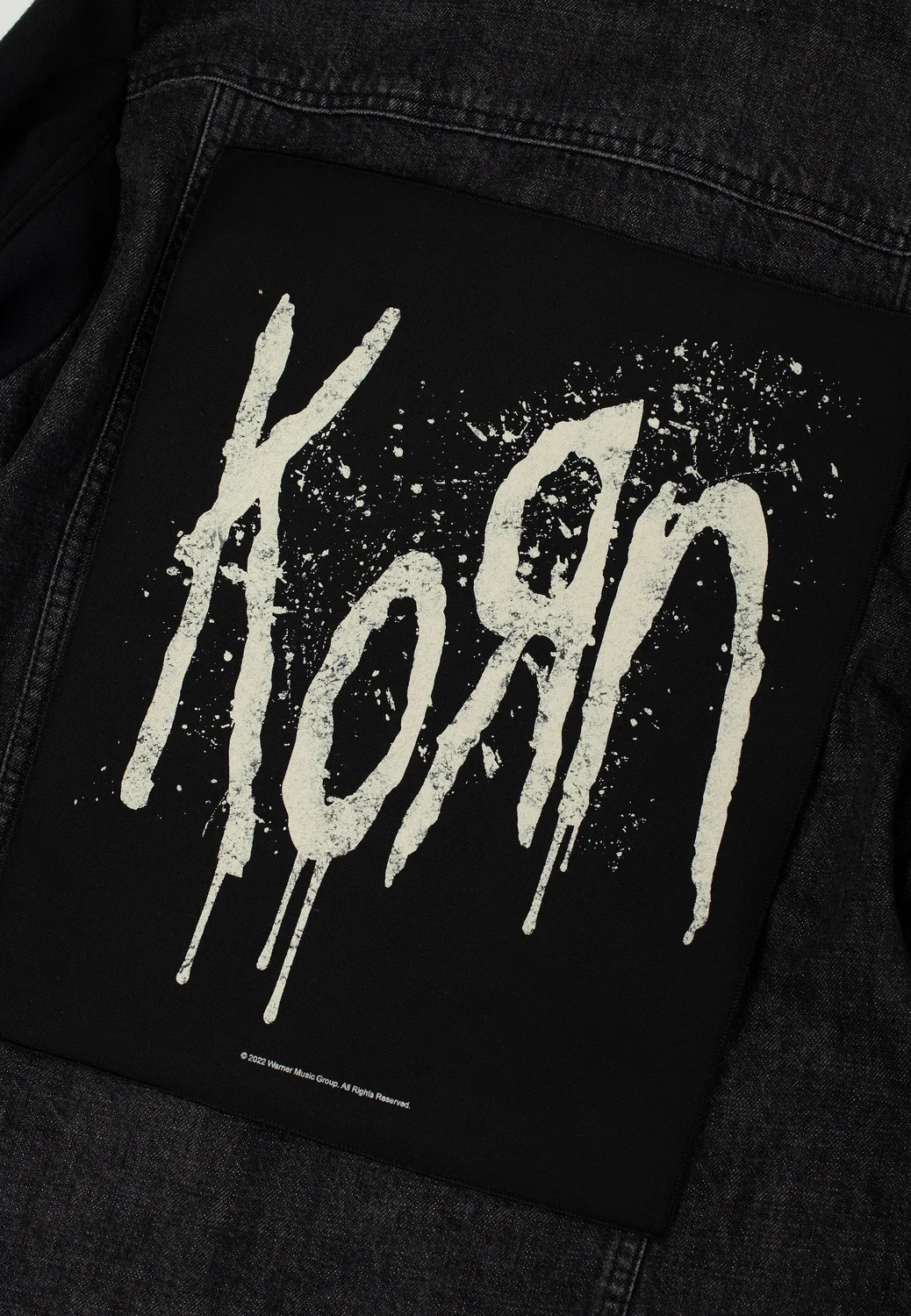 Impericon Splatter Logo Backpatch schwarz
