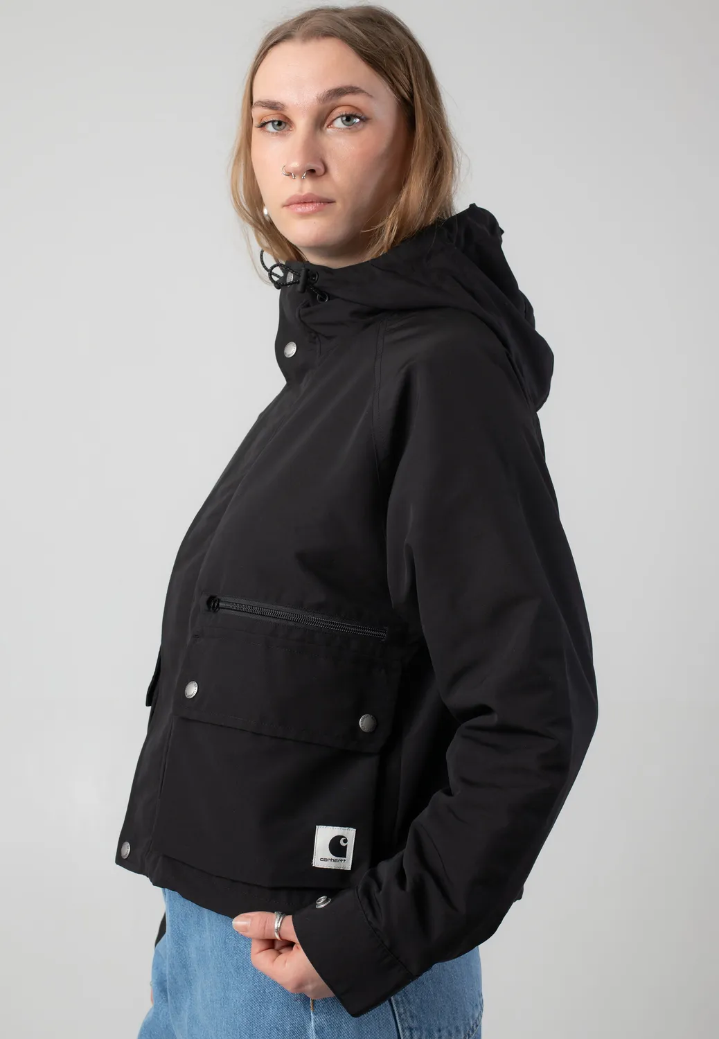 Impericon Irwin Black Jacke schwarz Kurz