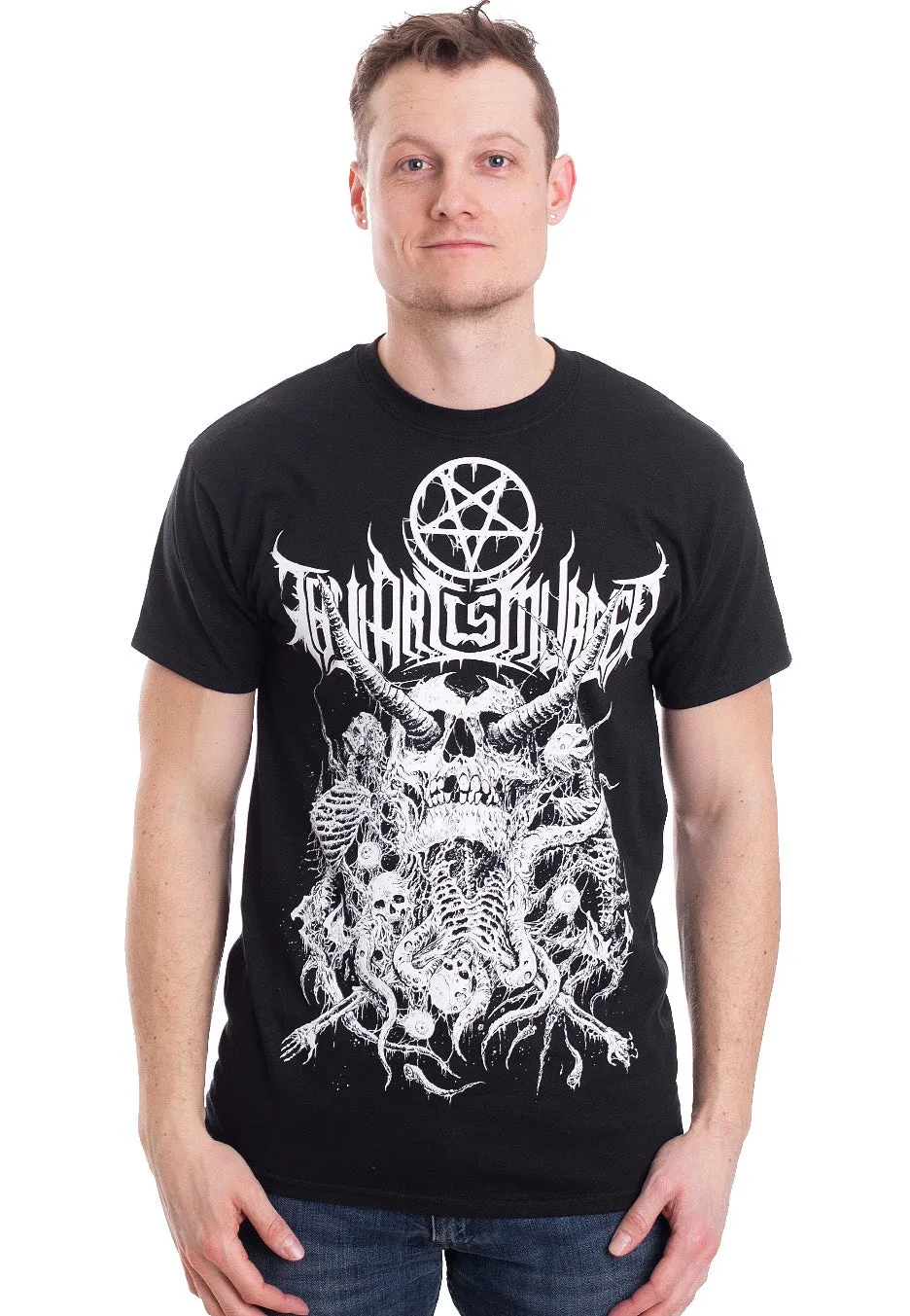 Impericon Riddick Skull T-Shirt Schwarz Deathcore