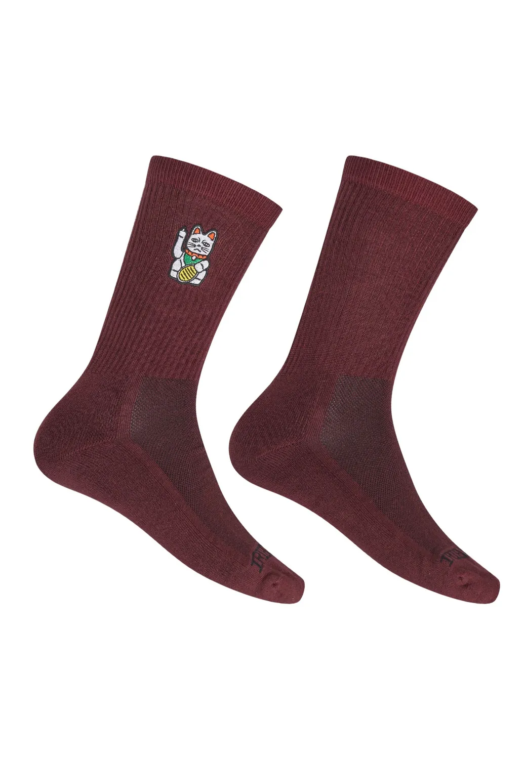 Impericon Bye Bye Aubergine Socken burgundy Polyester