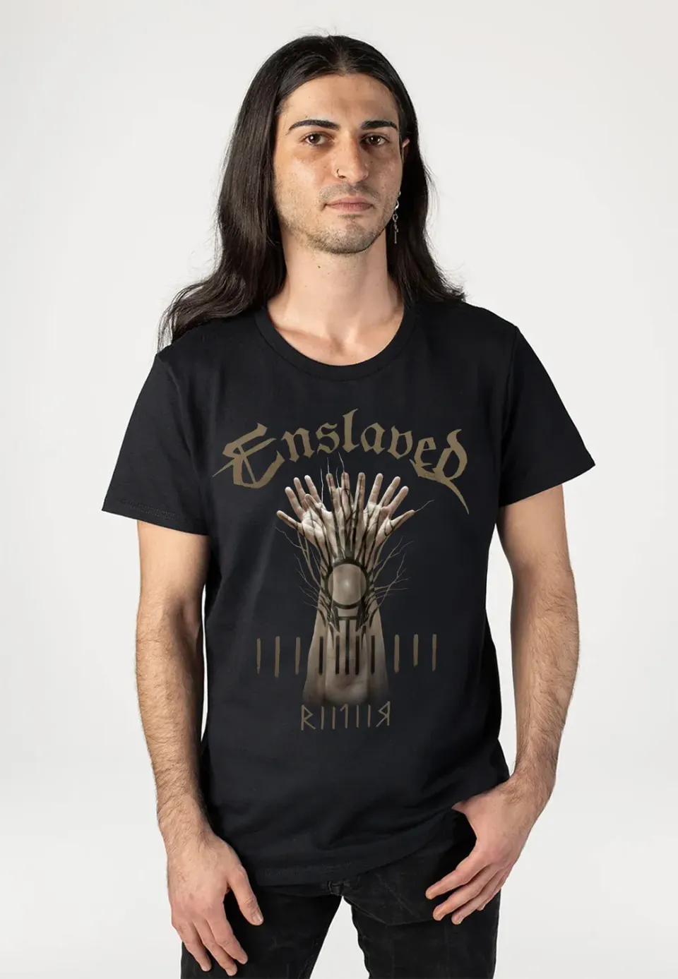 Riitiir T-Shirt schwarz M Pagan Metal