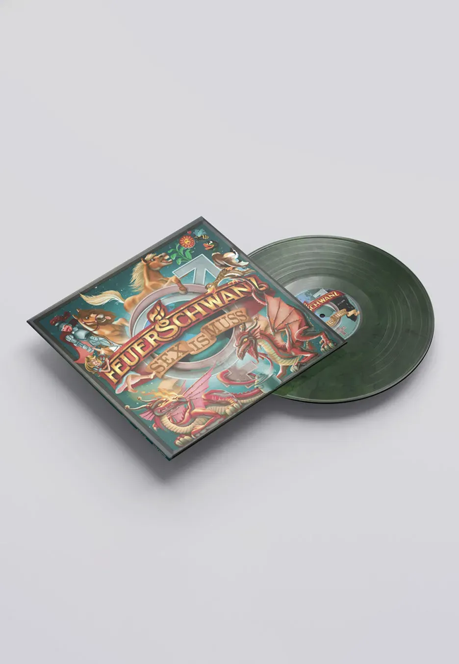 Feuerschwanz Sex Is Muss Marbled Vinyl 180g LP