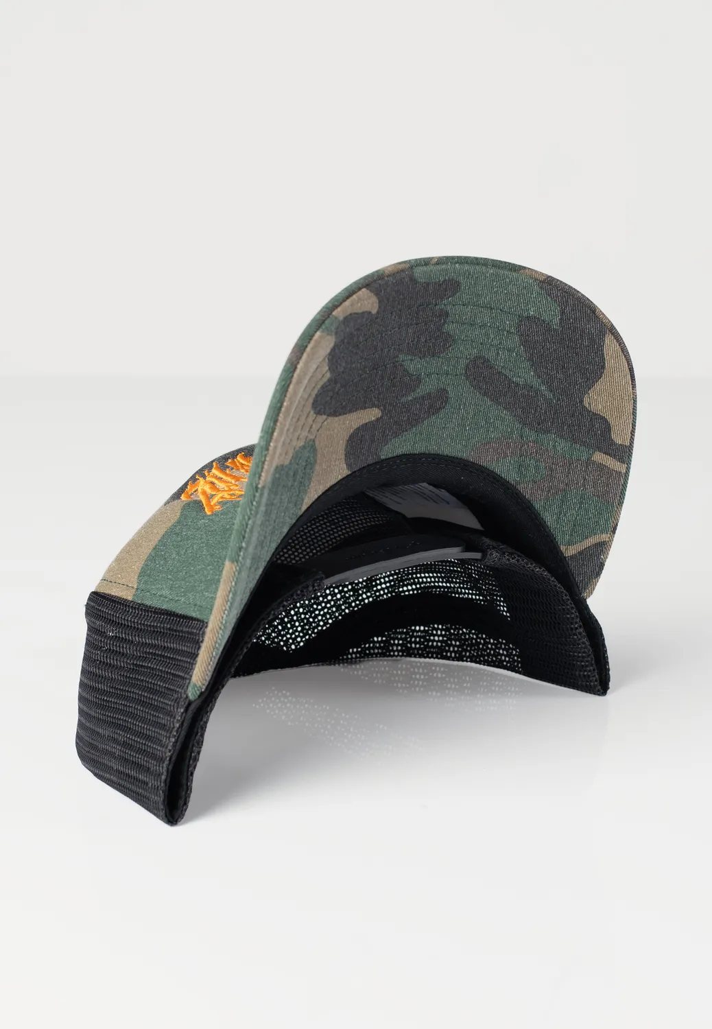 Impericon Orange Logo Trucker Cap Onesize schwarz Camo