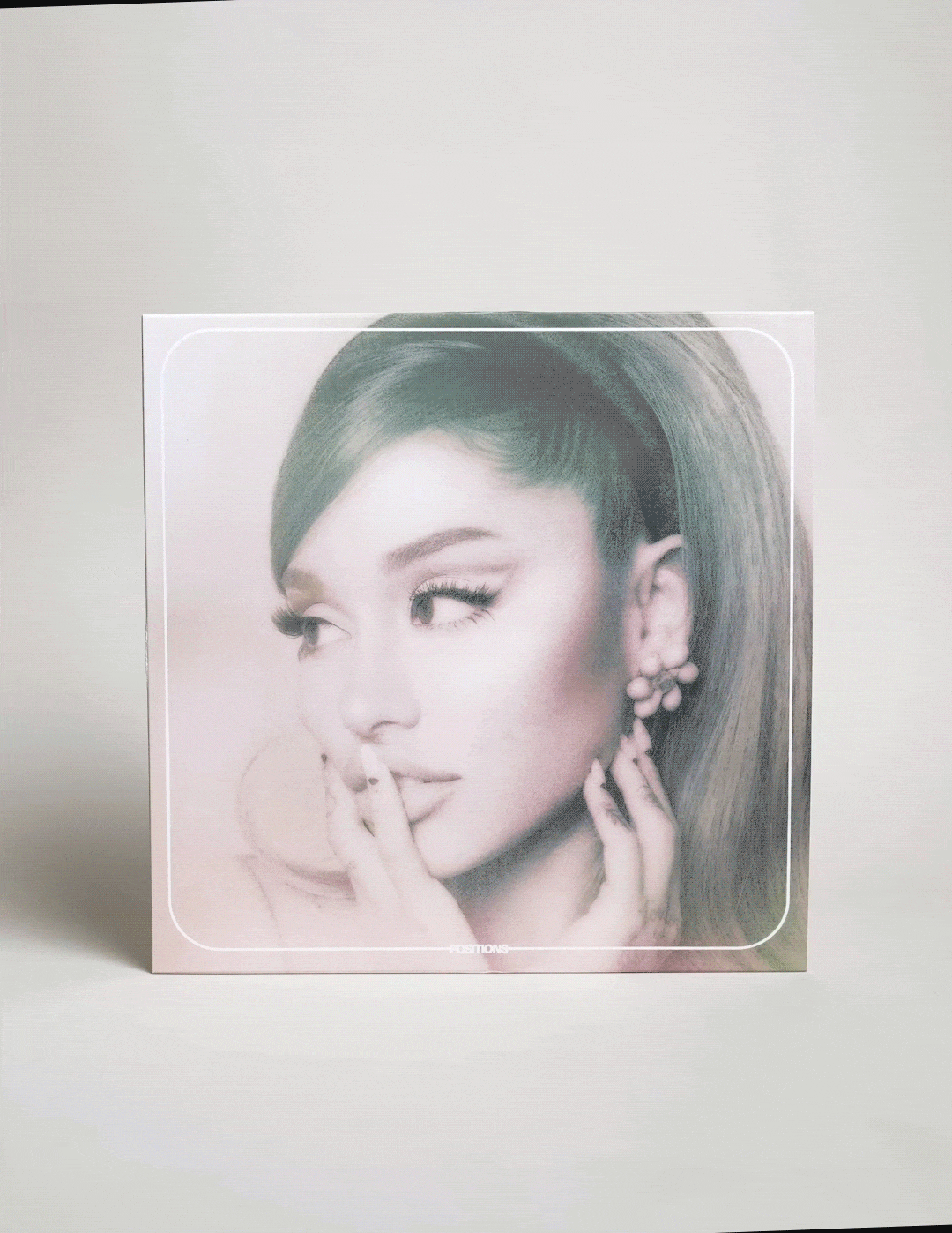 Ariana Grande Positions LP Vinyl Coke Bottle Clear