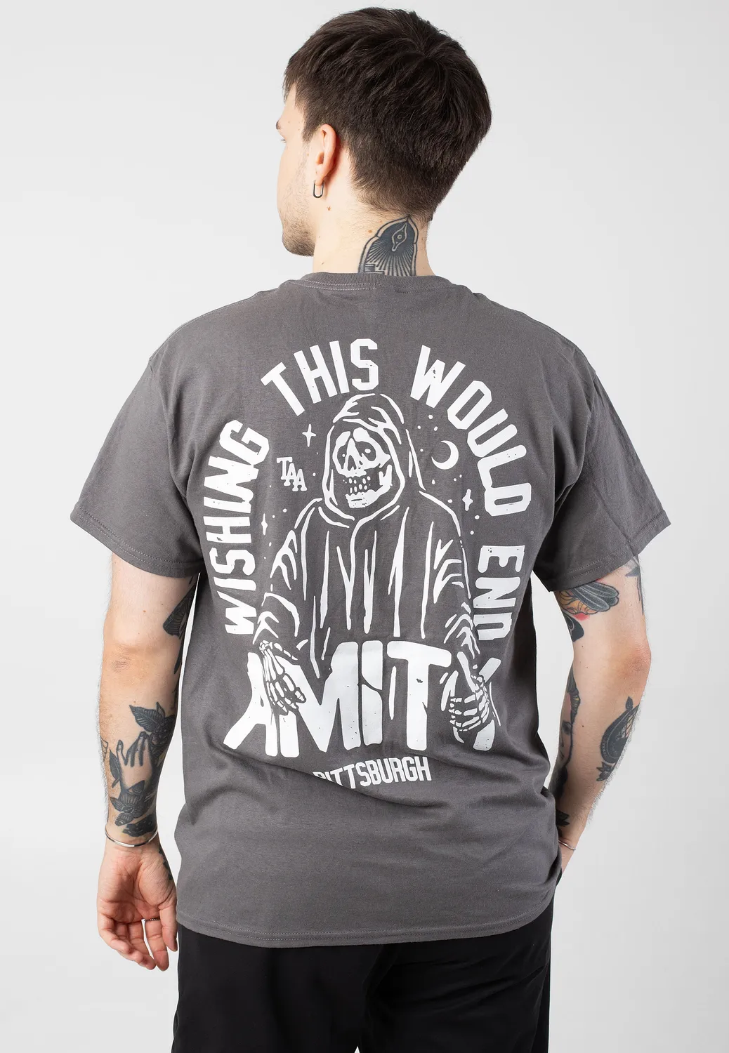 Code Orange Pittsburgh Charcoal T-Shirt Metalcore Unisex