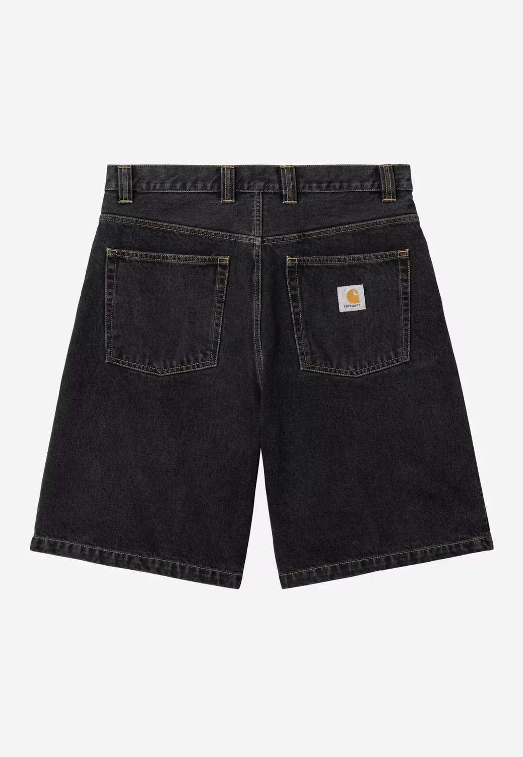 Impericon Brandon Stone Washed Shorts schwarz Denim