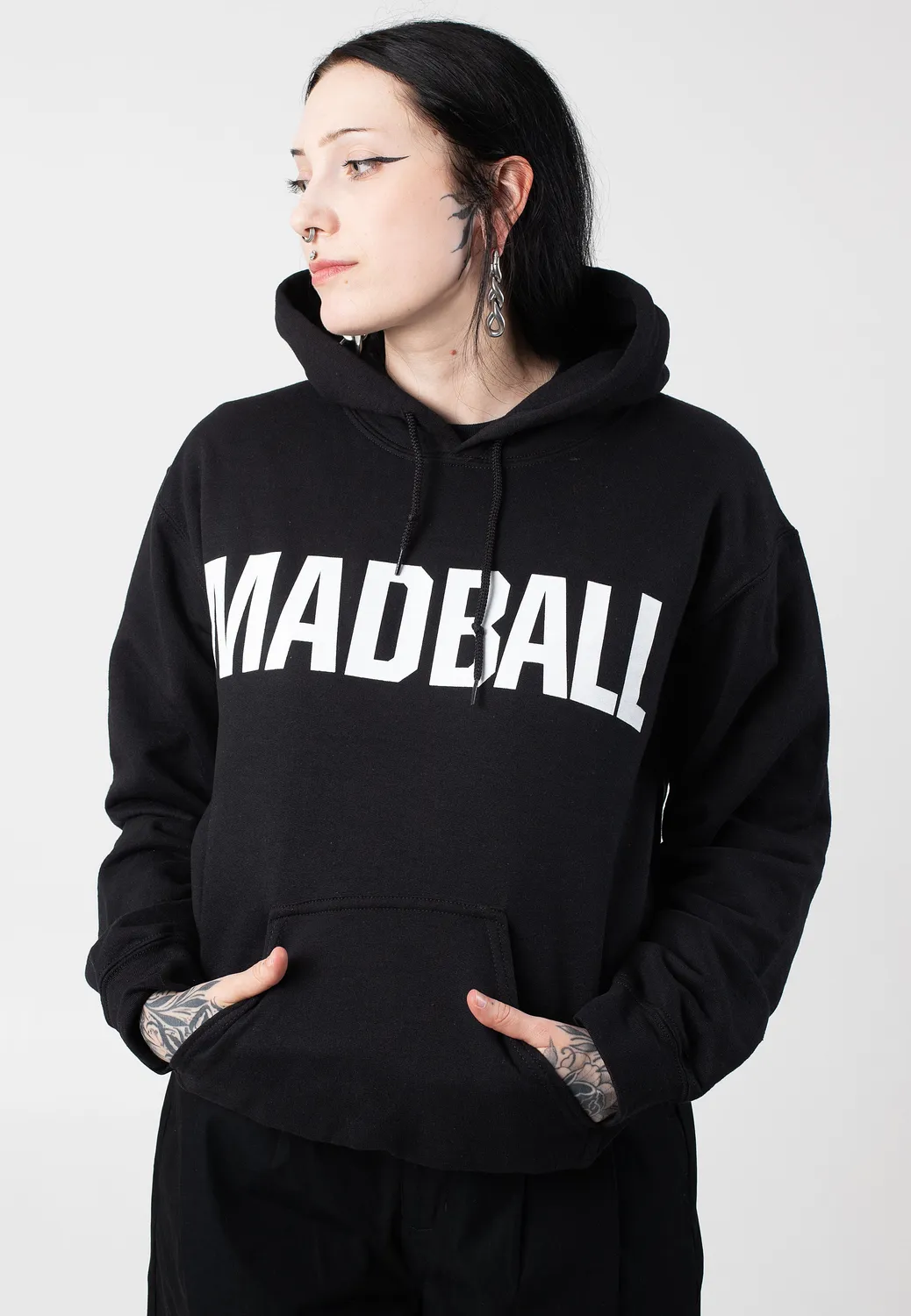 Impericon HID Hoodie schwarz Unisex Kapuze Hardcore