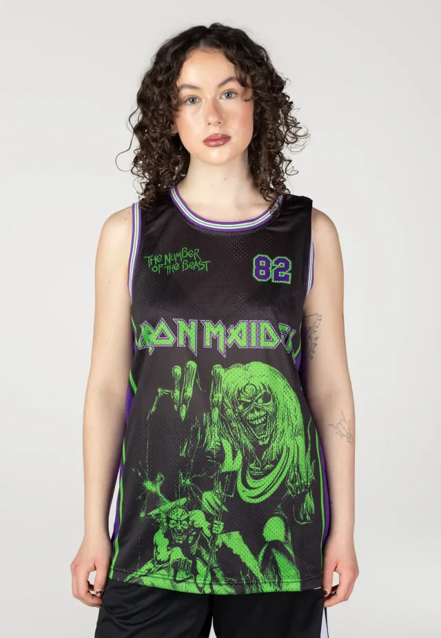 Impericon Eddie Tank Top Heavy Metal Mesh