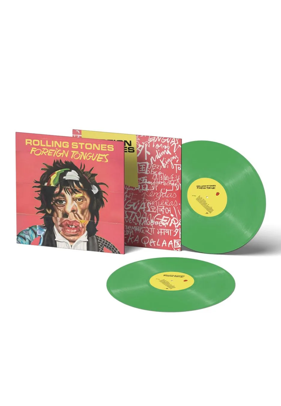 Rolling Stones Foreign Tongues Green 2 Vinyl Colored Ltd.
